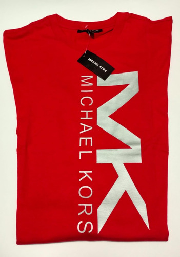 Playera Michael Kors Mediana Roja Y De Alta Calidad