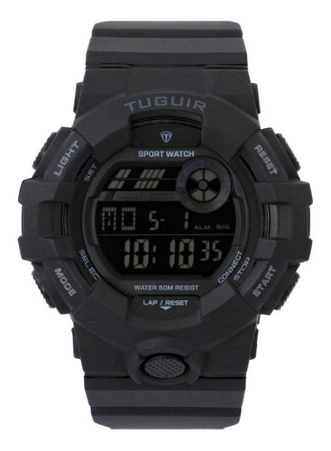 Relógio Masculino Tuguir Digital Tg131 - Preto