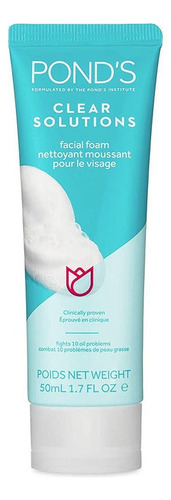 Jabón facial en espuma facial Pond's Clear Solution, 50 ml
