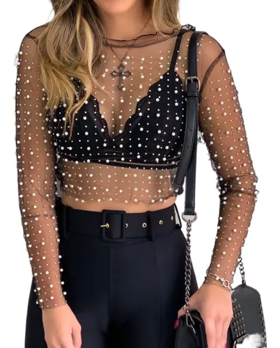 Camisas En Malla Mujer MercadoLibre