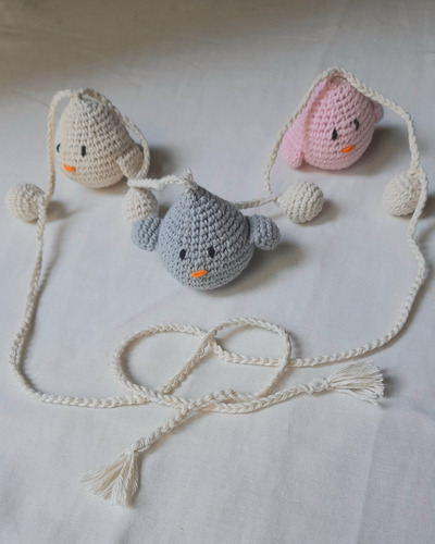 Guirnalda Pajaritos Crochet.