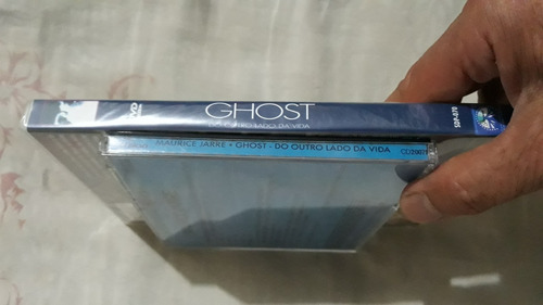 Dvd + Cd Ghost Do Outro Lado Da Vida Swayze Demi Moore M3