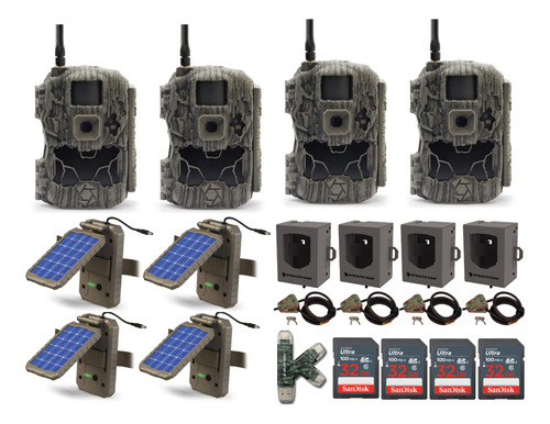 Transmision Celular Stealthcam Ds4k Panel Energia Solar Caja