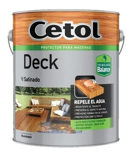 Cetol Deck Balance X4l Nat/teca Pintureria Don Luis Mdp