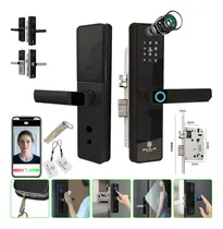 Comprar Fechadura Eletrônica Smart Biometria Senha Cu002F Câmera E App