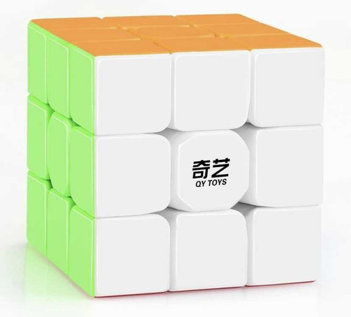 Cubo Rubik 3x3 Qiyi Warrior W Stickerless Lubricado