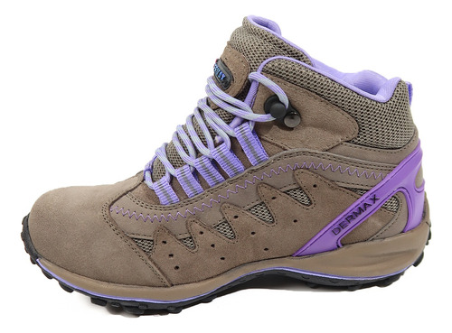Zapatilla Dermax Outdoor Mujer Trekking Acero - Dancy Shoes