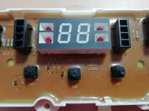 Imagen 5 de 10 de Tarjeta Electrónica LG 6870ec9044c-5 Lavadora Turbo Drum 12k