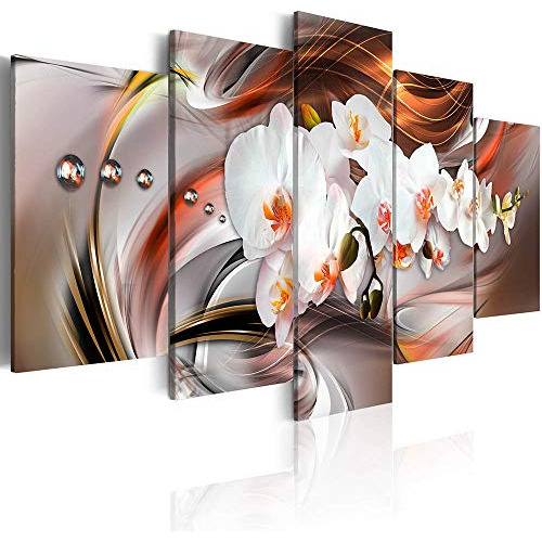 Canvas_art_design_2015 Floral Blanco Canvas Imprimir D8ty4