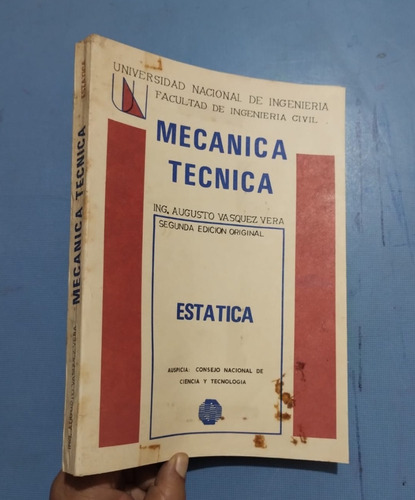 Libro Mecánica Técnica  Estatica Vasquez Vera