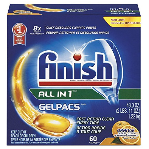 Finish 81181ct Detergente Para Platos Gelpacs Aroma A Na