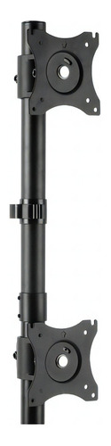 Soporte Vertical Para 2 Monitores Armbarduov Color Negro