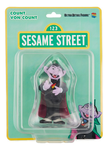 Medicom Vila Sésamo: Count Von Count Ultra - Figura de