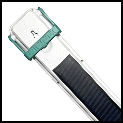 Luz De Emergencia Blanca Cálida Recargable Panel Solar 200w Color Blanco