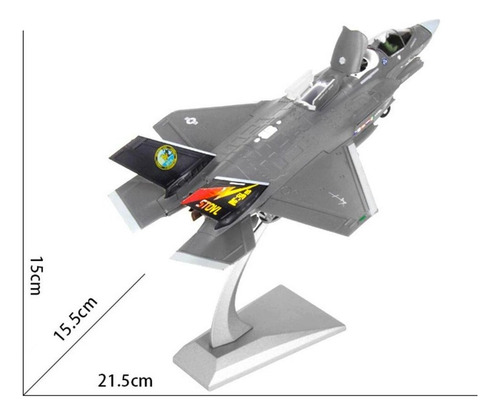. 1:72 De Brinquedos De Aviões De Liga Leve F-35 Ii Joint