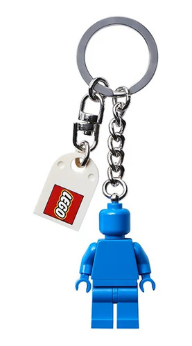 Llavero Colección Lego Figura Vip Azul Blue Buddy Toy 854090