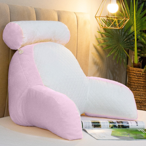 Travesseiro De Encosto Ergonomico Almofada De Gestante Macio
