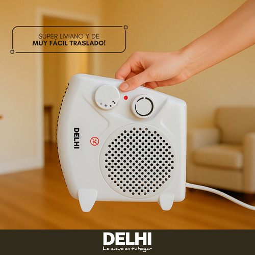 Caloventor Eléctrico Dual Delhi 2000w Combo X 10 Mayorista
