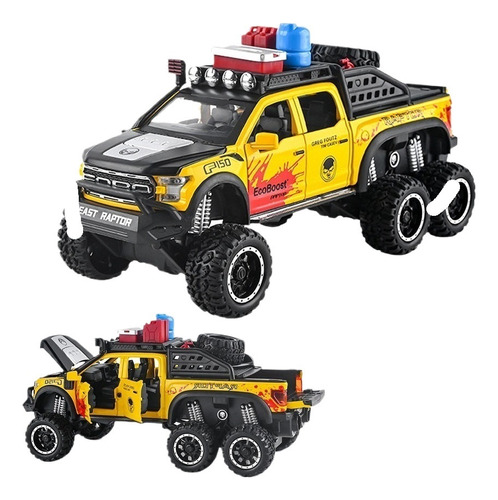 Miniautos Ford Pickup Crossover Raptor F150 1/28