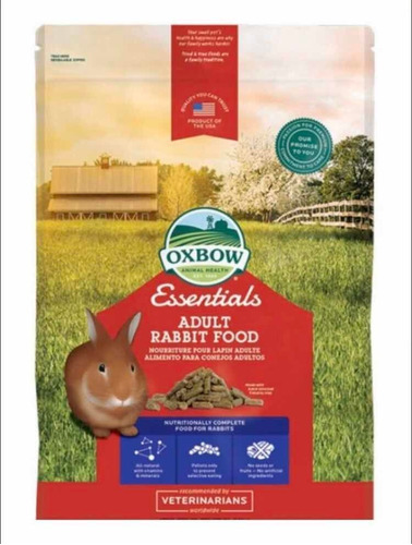 Alimento Conejo Oxbow Essential Adulto Envio Todo Chile