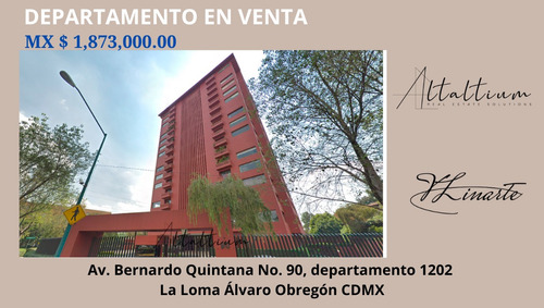 Departamento En Venta En Bernardo Quintana La Loma Alvaro Obregon Cdmx I Vl11-di-015