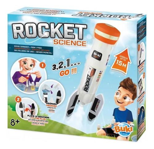 Juego Infantil Ciencia Cohete Espacial Buki
