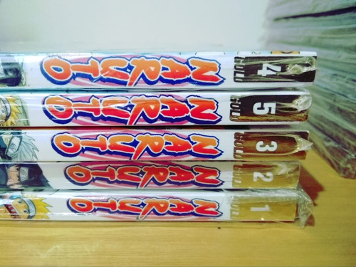 Mangá Naruto Gold 1 Ao 5 - Primeira Impressão