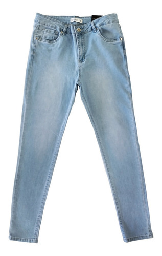 Pantalón Jeans Denim Mujer Salvaje Gcp-ap-1403xx Azul