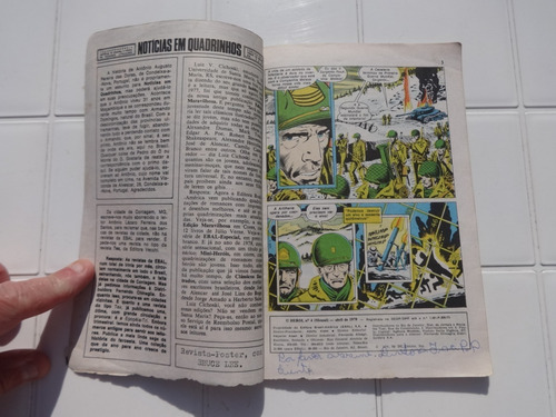 Hq O Herói Nº 4 Sargento Rock Da Cia Moleza Joe Kubert Ebal (Usado)