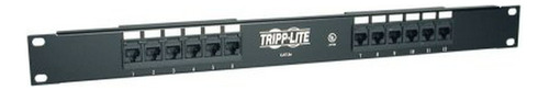 Tripp Lite 12-port 1u Montaje En Rack Cat5e 110 Patch Panel 