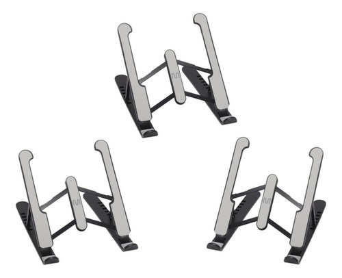 Kit C/ 3 Suporte Notebook Tablet Mesa Multilaser Ac439