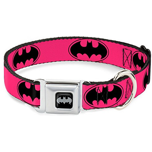 Collar Perro Señal Murciélago Fucsia 15-26  1.0  Anc