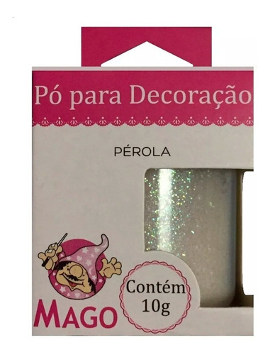 Pó Para Decoração Mago Pérola 10gr