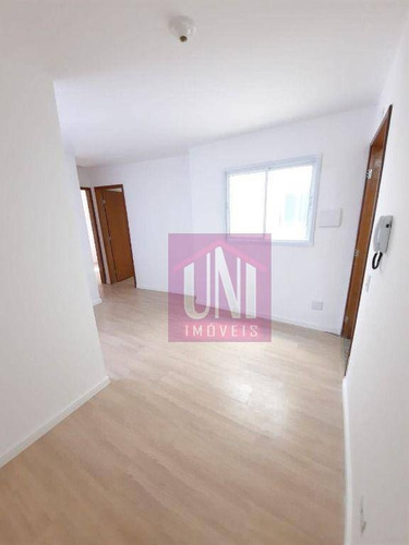 Imagem 3 de 6 de Apartamento Com 2 Dormitórios À Venda, 42 M² Por R$ 255.000,00 - Vila Pires - Santo André/sp - Ap0945