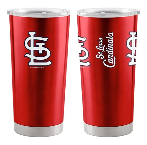 Logo Brands Vaso Acero Inoxidable Para Dia Partido St Louis