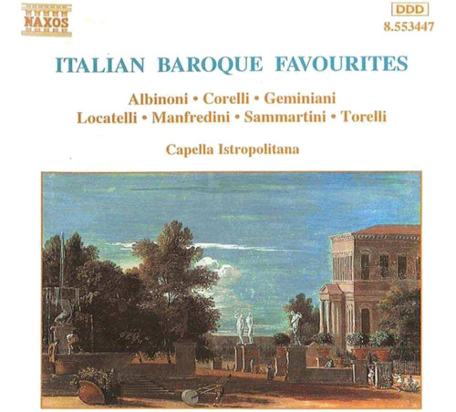 Cd: Capella Istropolitana Italian Baroque Favourites Cd