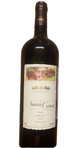 Navarro Correas Linea Colección Privada Merlot 2002!!!