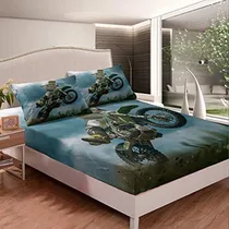Comprar Feelyou Dirt Bike Juego De Ropa De Cama Tema De Deportes Ext