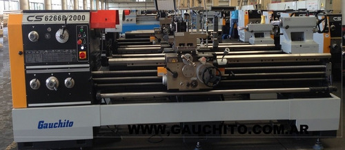 Torno W 660 X 2000 Mm Gauchito Torre Cambio Rapido Y Reglas