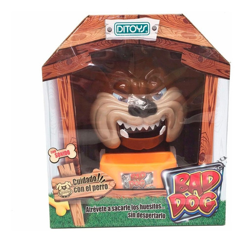 Imagen 1 de 10 de Juego De Mesa Bad Dog Game Cuidado Con El Perro Ditoys