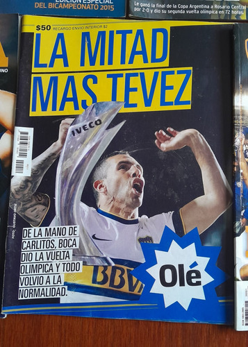 Lote De 7 Revistas, Boca, Grafico, Ole, Solo Boca (Usado)