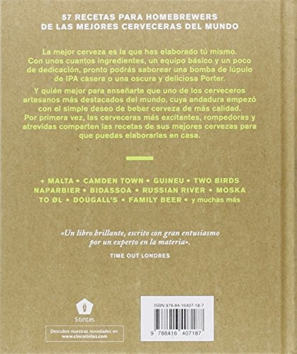 Libro : Craft Brew Las Recetas De Tus Cervezas Favoritas -.