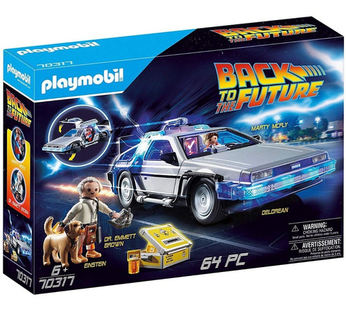 Playmobil 70317  Back To The Future Delorean