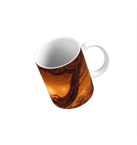 Taza Dos Hombres Contemplando Luna - Caspar David Friedrich