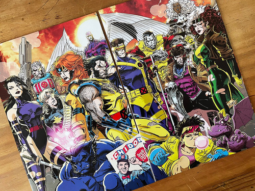 Comic - X-men Connecting Set Kaare Andrews Rogue Gambit Jean (Usado)