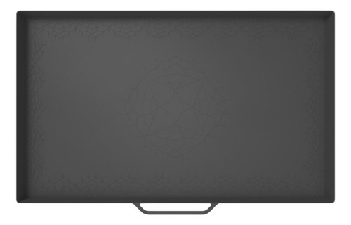 Tapete De Silicona Para Barbacoa, 36 Pulgadas Negro
