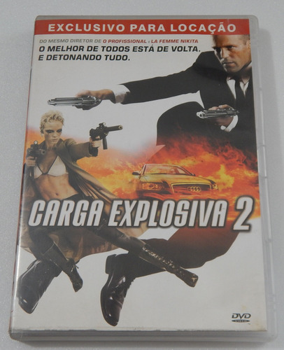 Dvd - Carga Explosiva 2 - Jason Statham - Original