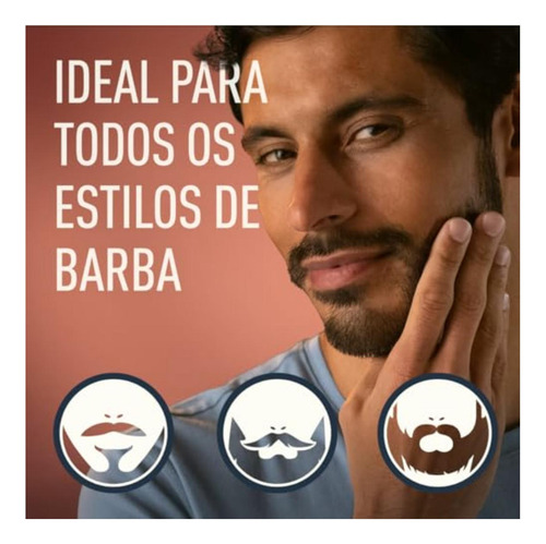 Aceite Para Barba King C. Gillette Con Argán, Cuidado De