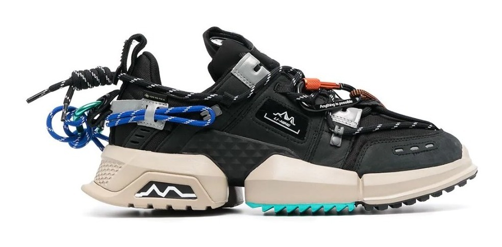 Tenis Li Ning Titan Gtx Gore Tex Originales Hombre Off White | Mercado Libre