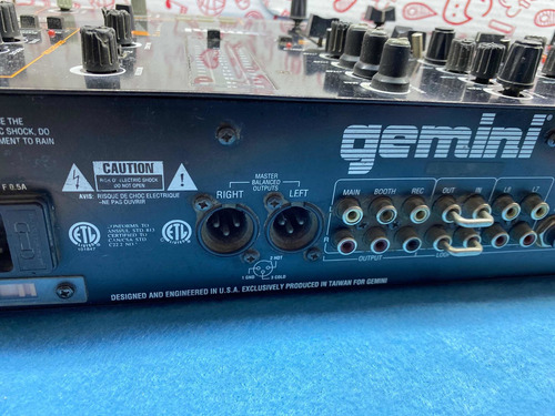 Mezcladora Gemini Ps-800 Pro Con Detalles, Funcionando (Usado)